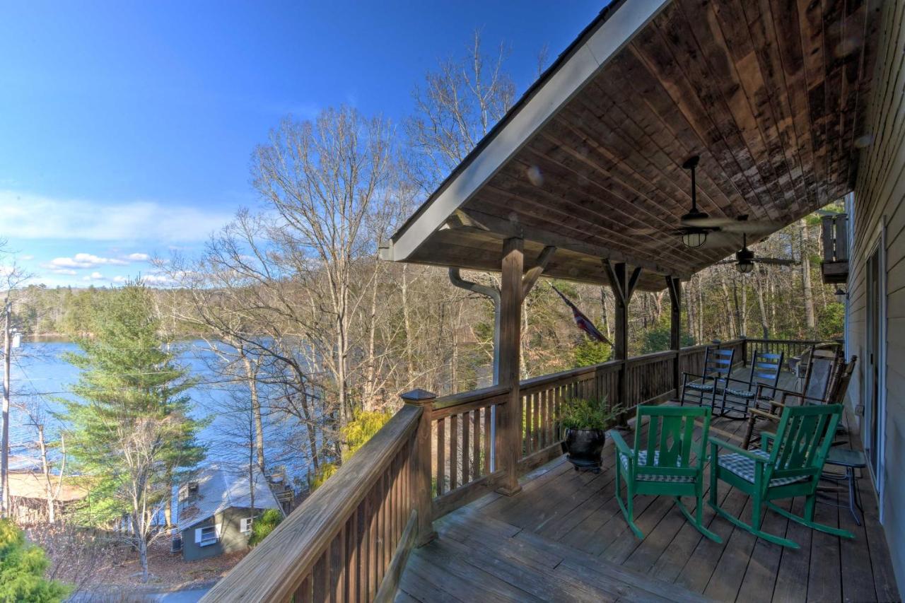 Spacious Lake Santeetlah Cottage With Lake Views! Exterior photo